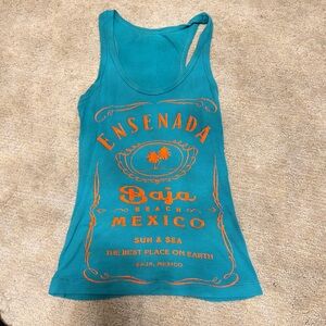 Blue Ensenada Baja Mexico Tank Top